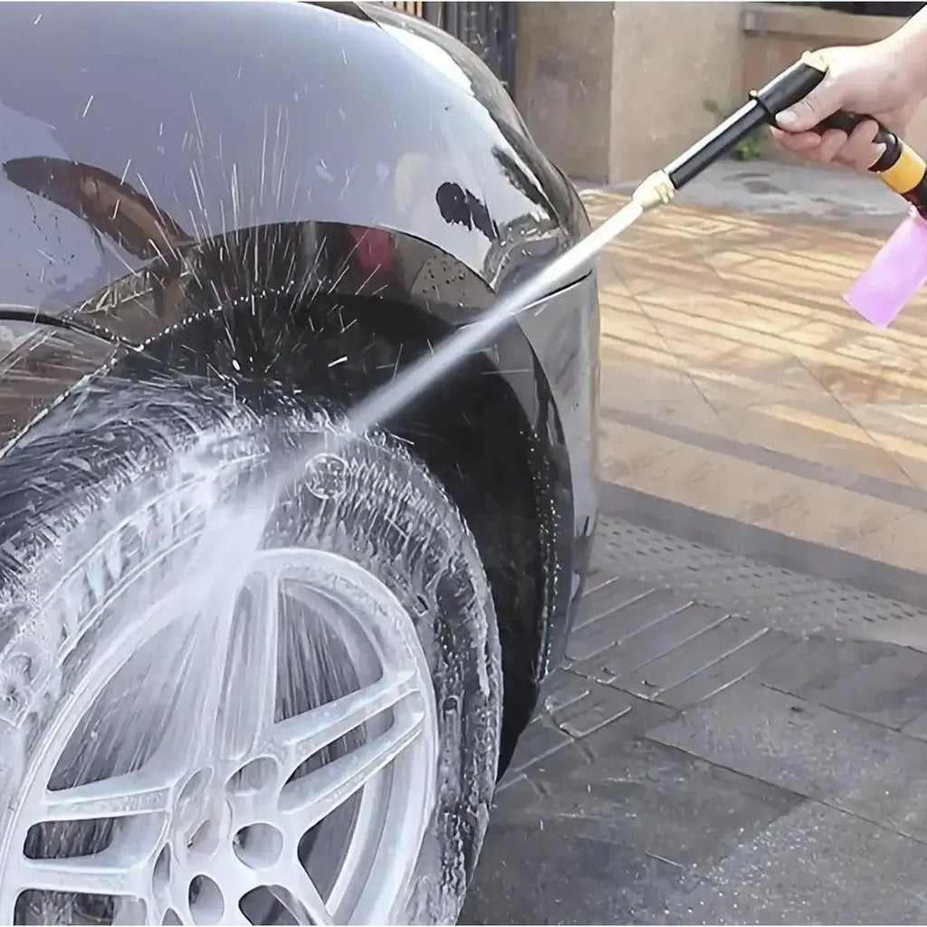 【Fathersdaygift】Portable High Pressure Water Sprayer, Adjustable Garden Hose Nozzle Sprayer, Car Washing & Maintenance Tool, Pet Cleaning Tool & Dealsforyoudays