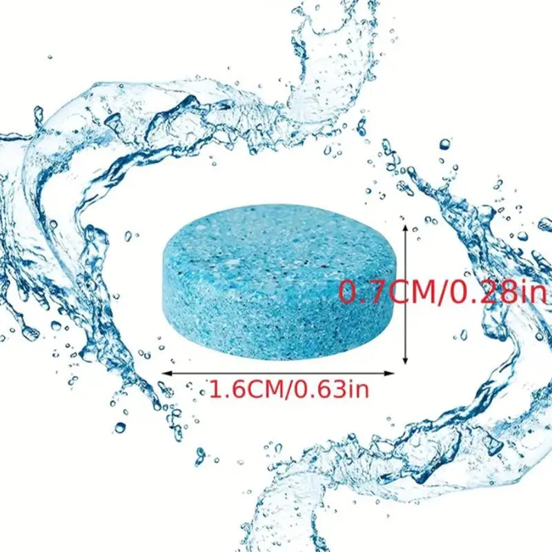 1 Set Car Windshield Cleaning Tablets, Car Wiper Concentrate, Car Window Glass Stain Removal Cleaning Tablets, Car Items, Car Detailing Products, Car Cleaning Kit, Car Cleaning Kit